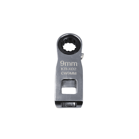 K Tool International Ratcheting Crowfoot Wrench 9mm 3/8 Inch Drive