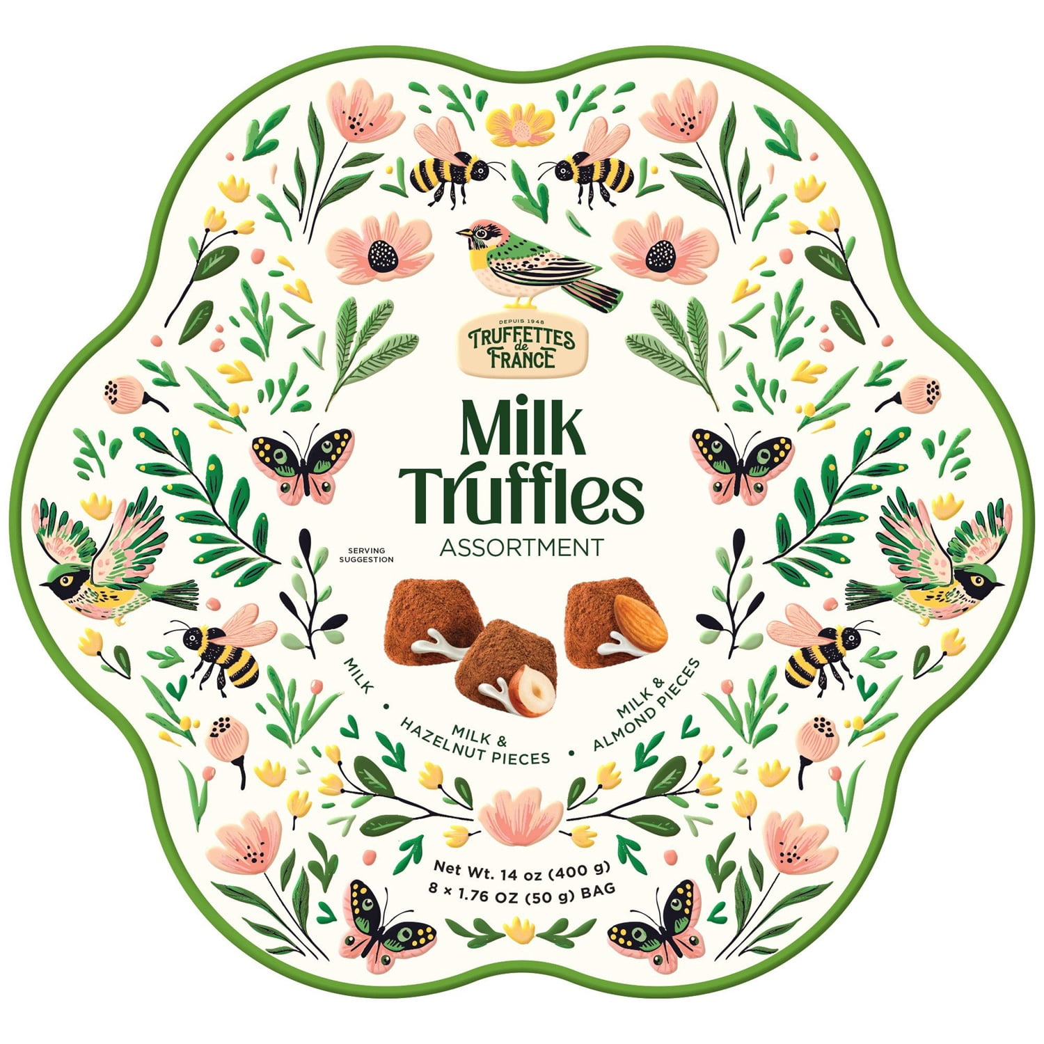 Truffettes de France Milk Truffles Spring Assortment, 14 Ounce