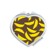 thumbnail image 1 of Yellow Banana Fruit Illustration Pattern Mirror Travel Magnification Portable Handheld Pocket Makeup, 1 of 3