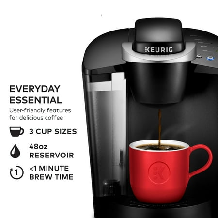 Keurig - K- Classic K50 Single Serve K-Cup Pod Coffee Maker - Black