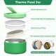 thumbnail image 4 of Set de loncheras Bento Aimsnk Kids con termo para sopa, 240 ml, color verde, 4 of 8
