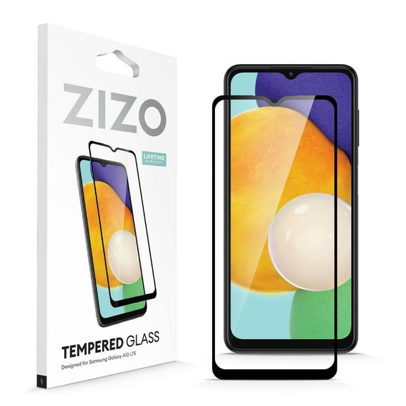 ZIZO Samsung Galaxy A13 or A13 5G Tempered Glass with Anti Scratch Screen Protector in Black