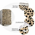 thumbnail image 3 of Leopard Texture Shower Curtain, 72" x 72", Wild Animal Camo Waterproof Bathroom Curtain Washable Shower Curtain Set with 12 Hooks, 3 of 6