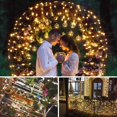 thumbnail image 4 of De Cortina Led Para Decoraciones Luces De Cadena Usb 3 M X 3 M Cortina De Luz Impermeable Luces De Hadas Para Dormitorio Patio Jardín 300 Luces Methold HA041227-01, 4 of 6