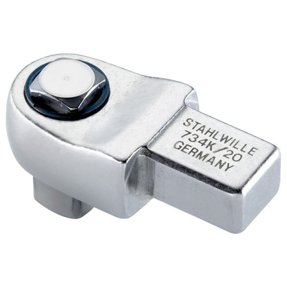 Stahlwille 58243040 3/4" Calibration Square Drive Insert Tool, 14mm x 18mm Mount, Chrome-Plated, Made in Germany