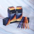 thumbnail image 4 of Fridja Portable Colored Pencils Set of 18, Colored Pencils for Adults and Teens, Art Supplies for Drawing, Sketching, and Painting, 4 of 9