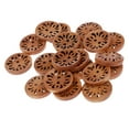 thumbnail image 4 of 20 Pcs Boutons Vintage en Bois 2 Trous Boutons Fleur pour, 4 of 8