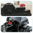 thumbnail image 6 of Uxcell Shutter Release Button Soft Shutter Release Button Copper Camera Shutter Button Carved, Black 2 Pack, 6 of 6
