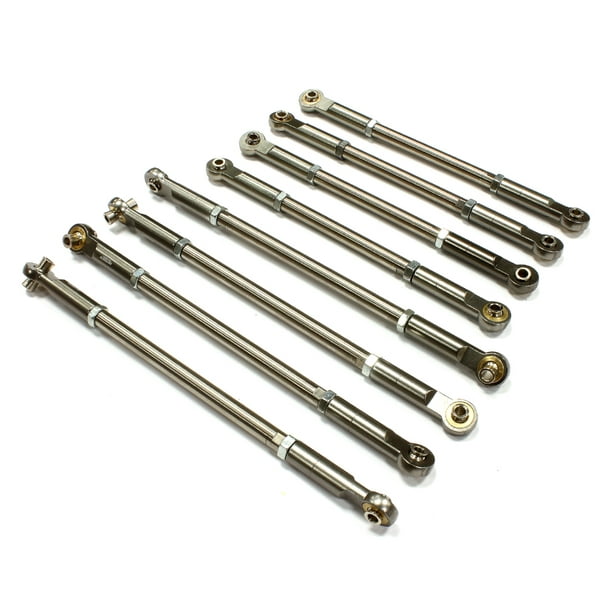 Integy RC Toy Model Hopups T3242GUN Titanium Pushrod + Turnbuckle Set