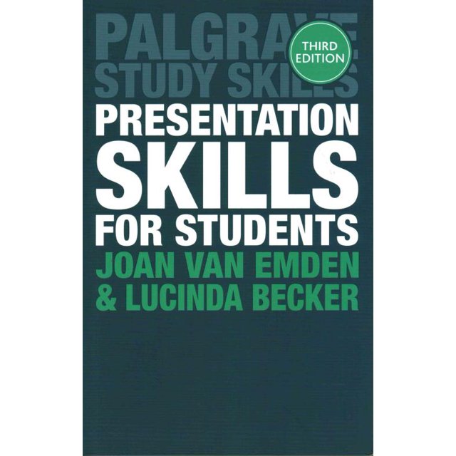 Presentation Skills for Students, Joan Van Emden, Lucinda Becker Paperback