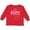 Red, variant on Inktastic It's Home State of Michigan Outline Distressed Text Boys or Girls Long Sleeve Toddler T-Shirt