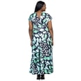 thumbnail image 3 of Plus Size Butterfly Empire Waist Maxi Dress, 3 of 3