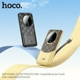 thumbnail image 2 of Q29 Nobility 22.5W+PD20W fully compatible power bank with cable(iP)(10000mAh) - Brown, 2 of 5