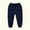 Navy, variant on Shldybc Toddler Baby Boys Girls Sweatpants Candy Color Solid Color Leggings Casual Kids Sport Joggers Casual Active Athletic Pants( Black, 12-18 Months )