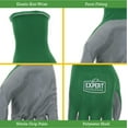 thumbnail image 4 of Expert Gardener 5 Pair Nitrile Garden Gloves, Medium, 4 of 7