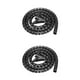 thumbnail image 1 of Wosthever Organizador de cables en espiral Flexible de 1 5/2 m Type6 NO6, 1 of 6