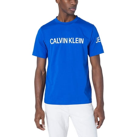 Calvin Klein Mens Institutional Logo Tee, Adult