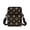 Celestial Sun Moon Pattern, variant on Panda Bamboo Print 2 Layer Cell Phone Bag Case, Polyester Crossbody Bags Leakproof Crossbody Purse for Outdoor Daily Use