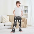 thumbnail image 6 of Boy's Pajama Pants Boys' Long Sleep Pants Children's Pajama Pants Loose Fitting Pajama Pants are Convenient to Put on and Take off M Halloween Skeletons, 6 of 9
