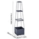 thumbnail image 3 of Cajas para balcones, cajas para rosas, macetas combinadas para jardines, cajas de plástico para balcones., 3 of 6
