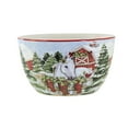 thumbnail image 3 of Tabletop Homestead Christmas Bowl Ceramic Christmas Ice Cream 37288, 3 of 4
