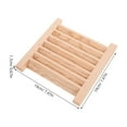 thumbnail image 2 of NICEXMAS Louvered Ventilation Grille Sauna Air Vent Grille Khaki Cedar 1Set, 2 of 8