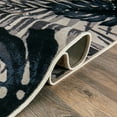 thumbnail image 5 of World Rug Gallery Contemporary Tropical Floral Leaves Non Slip Area Rug - BEIGE 7'10"x10', 5 of 8