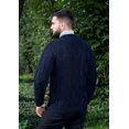 thumbnail image 5 of SAOL Aran 100% Wool Fisherman Cable Knit Irish Sweater for Men Traditional Crew Neck Pullover Made in Ireland, 5 of 6
