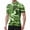 Green&05^0601V, variant on Fabrcox Camo Men's Cycling Jerseys with 3+1 Rear Zipper Pockets Short Sleeve Workout Shirt Men Upf 50+ Half Zip Breathable Outdoor Quick Dry Bike Shirts Men