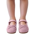 thumbnail image 6 of Girls Mary Jane Flat Shoes Cute Bow Round Toe Casual School Flats Ankle Strap Soft Non Slip Sole Fashion Shoes, 6 of 10