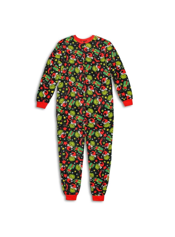 Mens Grinch Pajama Set