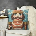 thumbnail image 2 of YINGXI Christmas Throw Pillow Covers 70s Pillow Cases Winter Decorative Cushion Covers for Sofa Couch 22x22in, 2 of 5