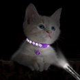 thumbnail image 5 of Taglory 2 Pack Cat Collar with Bell, Breakaway Reflective Collar, Adjustable 7.5"-12.5", Purple, 5 of 7