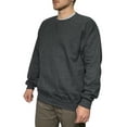 thumbnail image 3 of Fruit of the Loom Men's Crew Neck Sweatshirt Irregular Charcoal S-4XL, 3 of 4