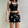 thumbnail image 3 of Txlixc Falda de cuero de mujer Txlixc moda, 3 of 6