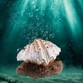 thumbnail image 4 of Decoración de perlas de concha de acuario Artificial de resina, burbujas de de de piedra de aire, decoración de ornamento de bomba de Sunnimix mobiliario de concha de acuario, 4 of 8
