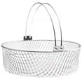 Air Fryer Basket Air Fryer Replacement Basket Steamer Basket Stainless Steel Mesh Basket