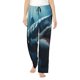 thumbnail image 1 of Balery 3D Realistic Shark Pantalones de pijama para mujer, pijamas ultraligeros, pantalones de estar por casa-Large, 1 of 6