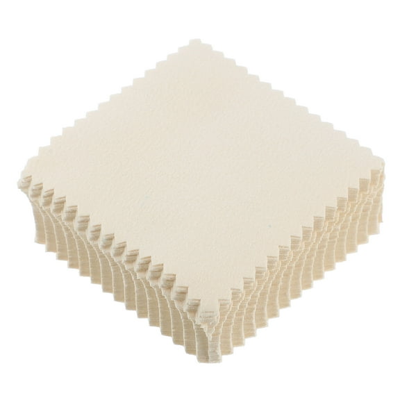 Gymnture 50pcs Jewelry Cleaning Cloths for Platinum (Random)