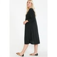 thumbnail image 4 of V Neck Hidden Pocket Swing Dress, 4 of 5