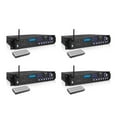 thumbnail image 1 of Pyle 2,000 Watt Multi Channel Bluetooth Home Theater Amplifier Receiver (4 Pack), 1 of 9