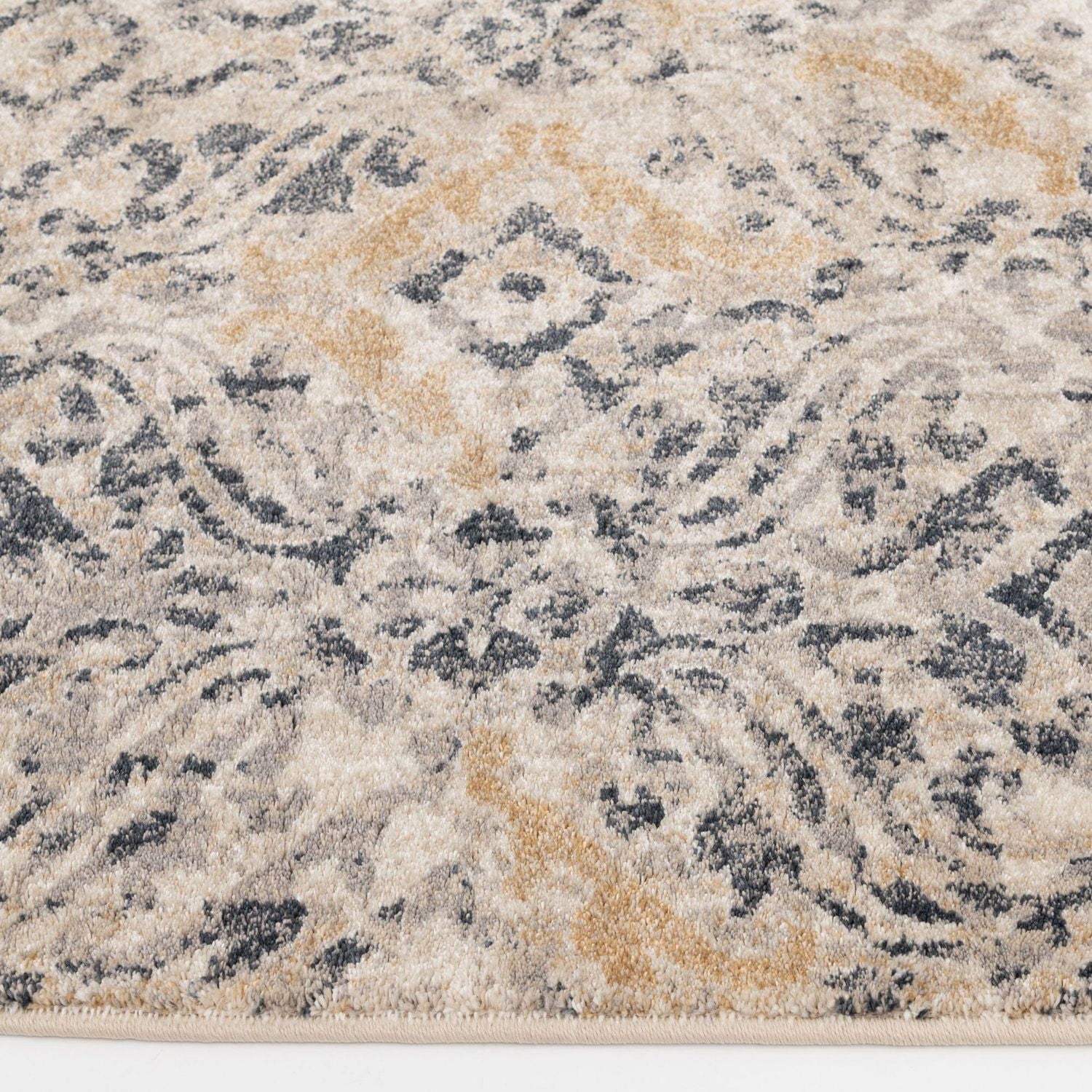 Pescara Blue and Grey Woven Area Rug