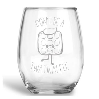 Stemless Wine Glass Cute Wine Glasses Hakuna Moscato 17oz 