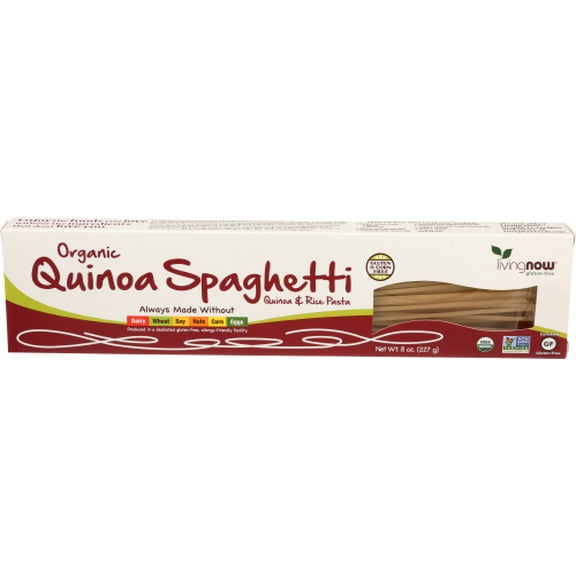 Now Pasta Quinoa Spaghetti 8 oz (Pack of 12)