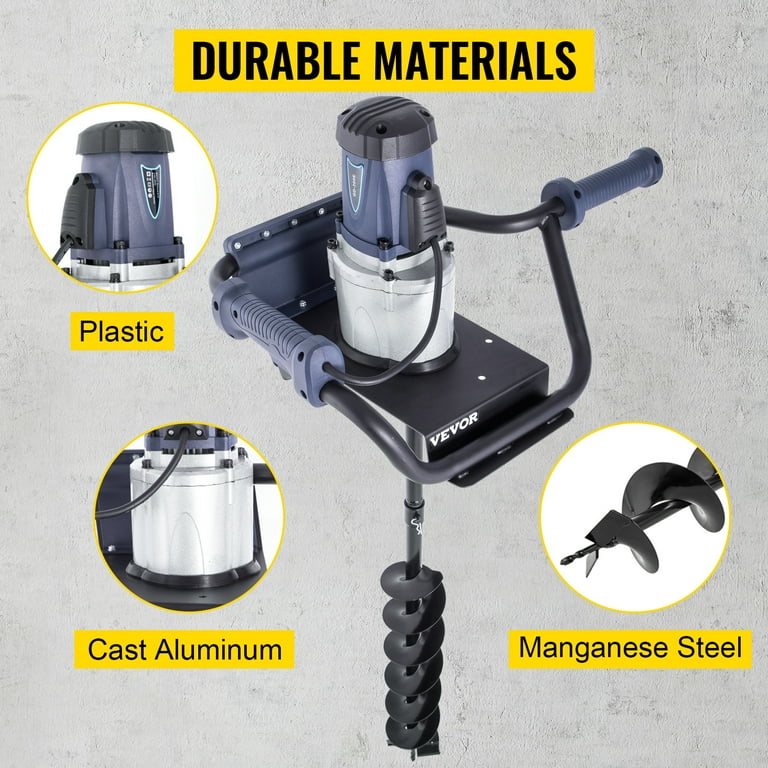 Vacuum post hole online digger