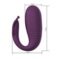 thumbnail image 4 of Pretty Love Vibromasseur Mains Libres à Poussée pour Point G avec Contrôle par Application, Violet, 4 of 6