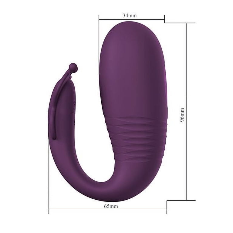 Pretty Love Klay Thrusting Hands-Free G-Spot Vibrator with App Control,  Purple - Walmart.com