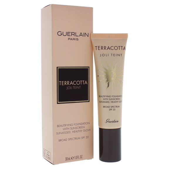 Terracotta Joli Teint Beautifying Foundation with Sunscreen - Medium by Guerlain for Women - 1 oz Fo
