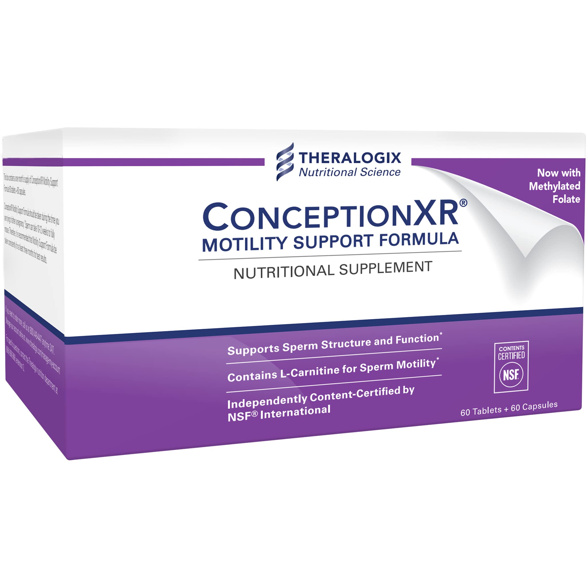 Theralogix ConceptionXR Motility Support Male Fertility Supplements