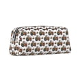 thumbnail image 2 of Uemuo Cartoon Tractor Printed Leather Pencil Case, Pencil Pouch, Portable Pencil Bag, Pen Case for& Office, 2 of 7